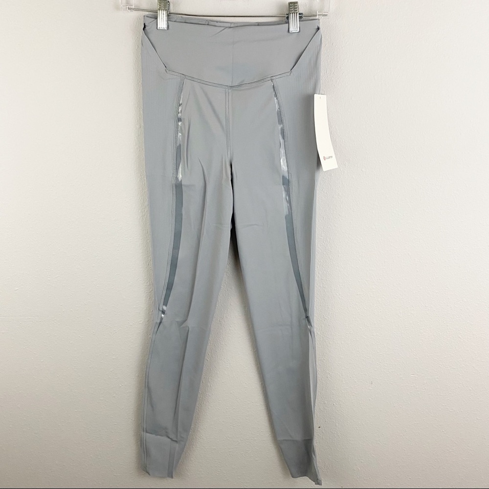 Lululemon • Gloss Trim Run Leggings NWT